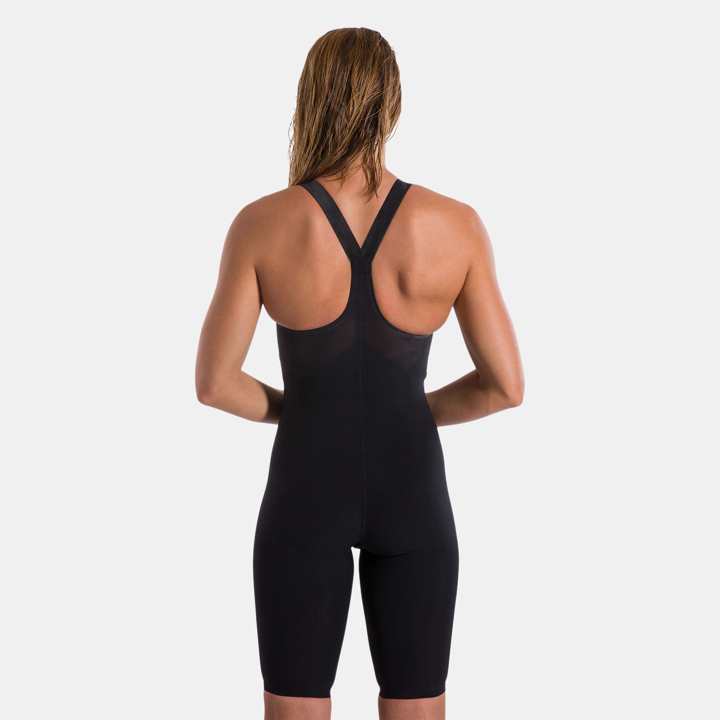 Buy Speedo Women s LZR Valor Closedback Kneeskin Swimsuit Black in