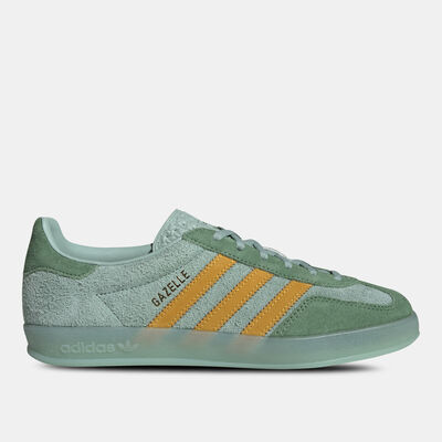 adidas Originals Women's Gazelle Indoor Shoes Green adidas Originals Women's Gazelle Indoor Shoes Green