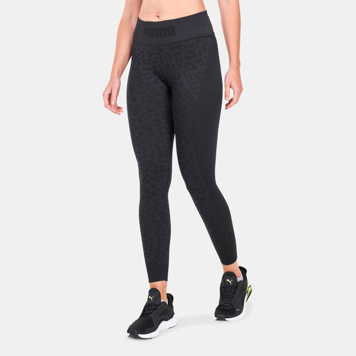 PUMA Women's FormKnit Seamless High-Waist 7/8 Leggings Black PUMA Women's FormKnit Seamless High-Waist 7/8 Leggings Black image number 0