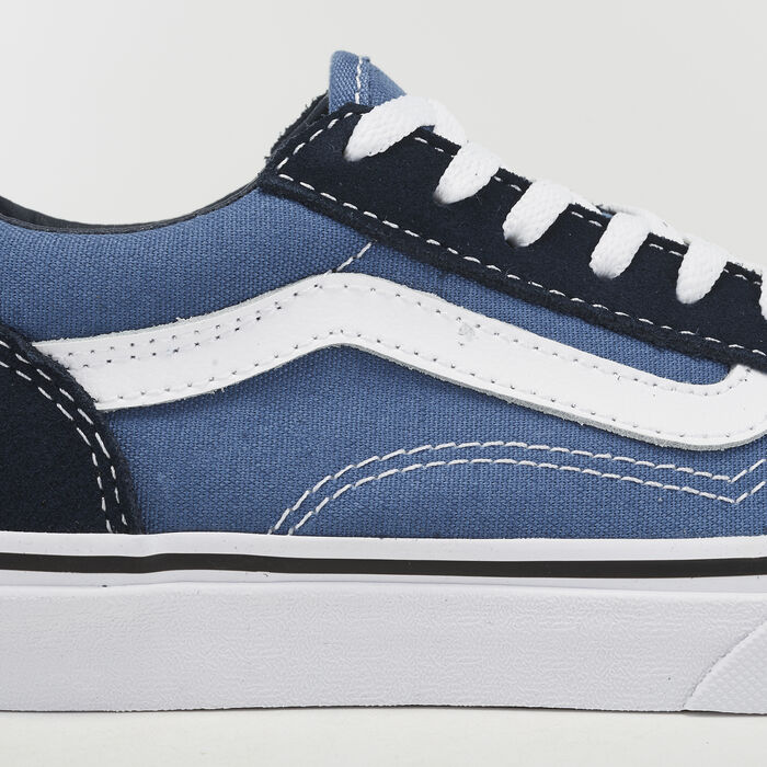 Vans Kids' Old Skool Shoe (Younger Kids) Blue image number 4