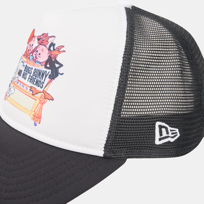 New Era Men's Warner Brothers Looney Tunes Trucker Cap Black New Era Men's Warner Brothers Looney Tunes Trucker Cap Black image number 1