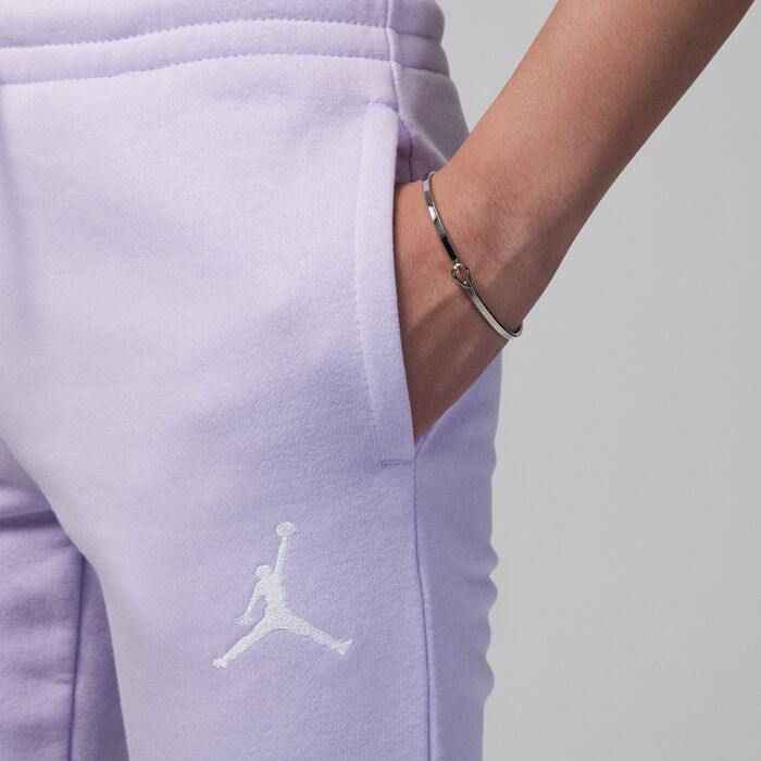 Jordan Kids' Icon Play Fleece Pants Purple Jordan Kids' Icon Play Fleece Pants Purple image number 2