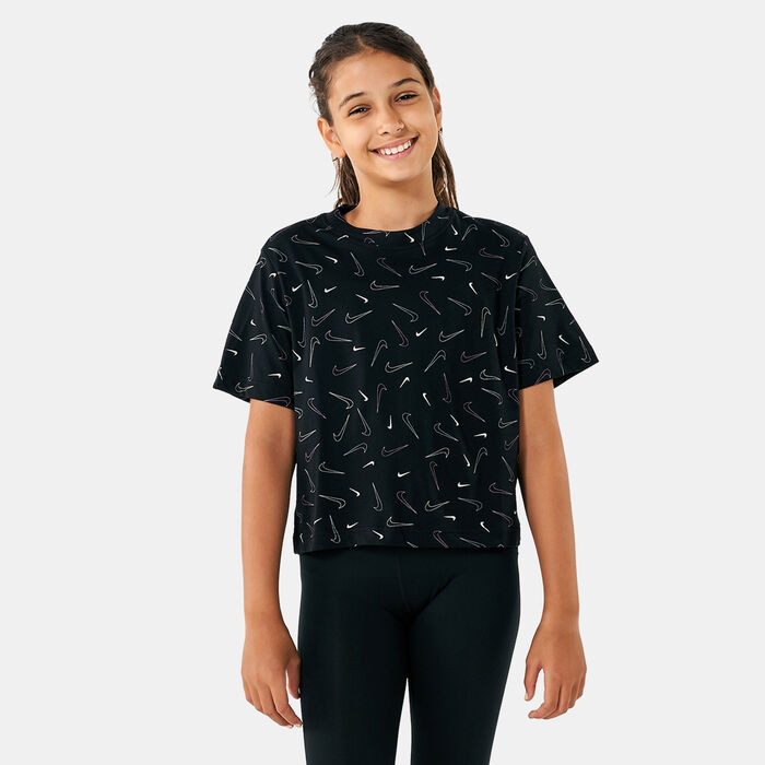 Kids' Sportswear Swoosh Fetti T-Shirt Kids' Sportswear Swoosh Fetti T-Shirt image number 0