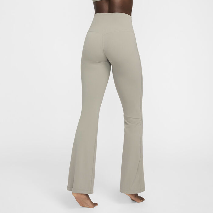 Nike Women's Zenvy Flared Leggings Grey Nike Women's Zenvy Flared Leggings Grey image number 1