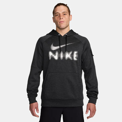 Nike Men's Therma-FIT Training Hoodie Grey Nike Men's Therma-FIT Training Hoodie Grey
