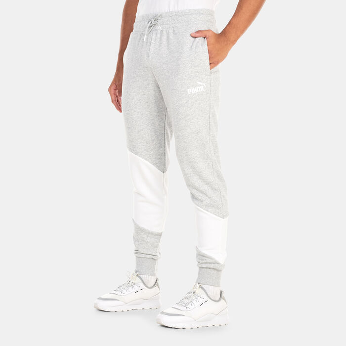 PUMA Men's POWER Cat Sweatpants Grey PUMA Men's POWER Cat Sweatpants Grey image number 0