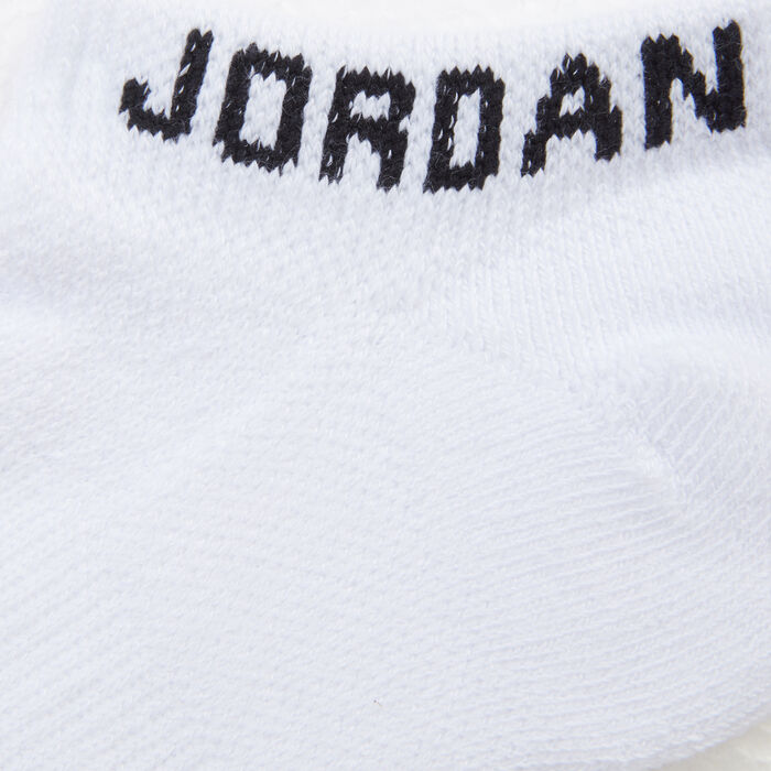 Jordan Jumpman No-Show 3 Pair Socks White Jordan Jumpman No-Show 3 Pair Socks White image number 1