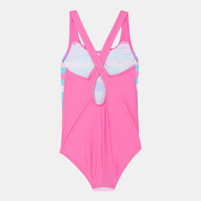 Speedo Kids' Koko Koala Digital Placement Crossback One-Piece Swimsuit Purple Speedo Kids' Koko Koala Digital Placement Crossback One-Piece Swimsuit Purple image number 1