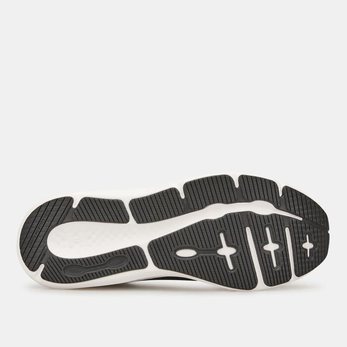Under Armour Men's Charged Pursuit 3 Big Logo Running Shoes Black Under Armour Men's Charged Pursuit 3 Big Logo Running Shoes Black image number 4