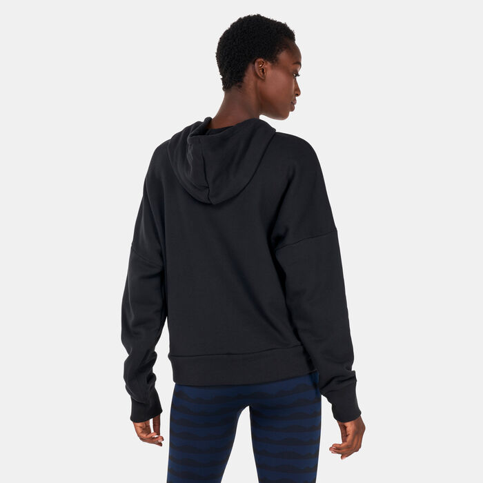 adidas Women's FI Badge of Sport Hoodie Black image number 1