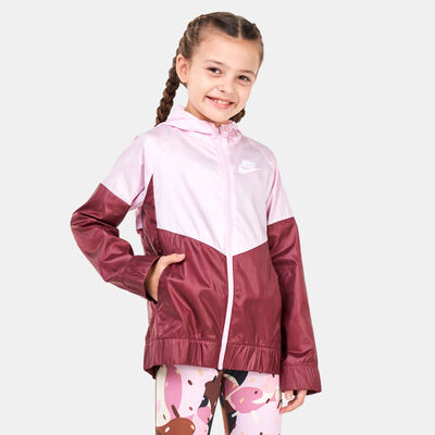 Nike Kids' Sportswear Windrunner Jacket (Older Kids) Pink