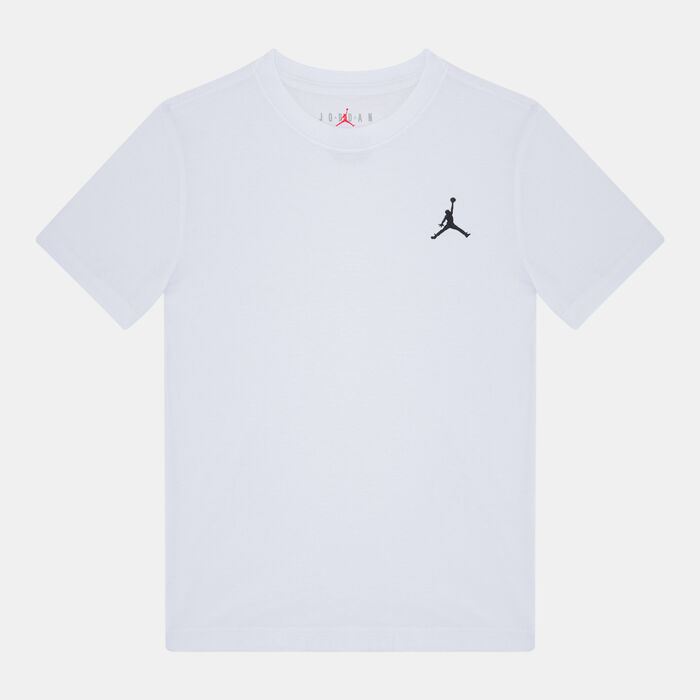 Jordan Kids' Jumpman Air Embroidered T-Shirt White Jordan Kids' Jumpman Air Embroidered T-Shirt White image number 0