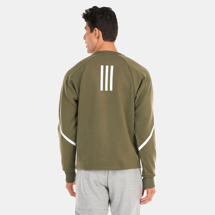 adidas Men's D4G Premium Sweatshirt Green adidas Men's D4G Premium Sweatshirt Green image number 1