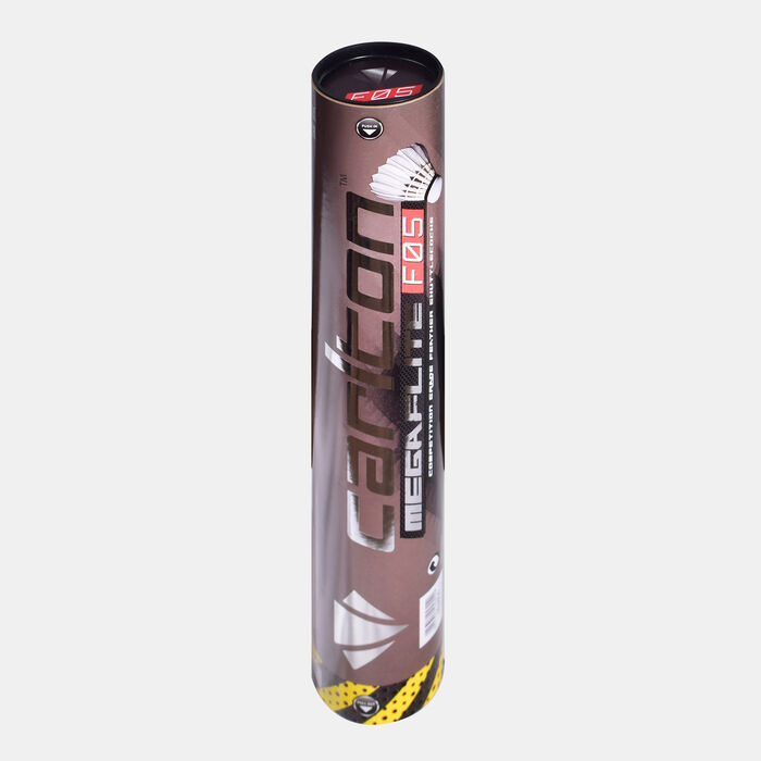 Dunlop Megaflite F05 Badminton Shuttlecock (12 Pieces) White Dunlop Megaflite F05 Badminton Shuttlecock (12 Pieces) White image number 0