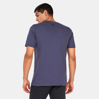 Under Armour Men's Project Rock Payoff T-Shirt Purple Under Armour Men's Project Rock Payoff T-Shirt Purple