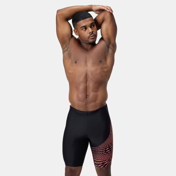 Speedo Men's Medley Logo Swimming Jammers Black Speedo Men's Medley Logo Swimming Jammers Black image number 0