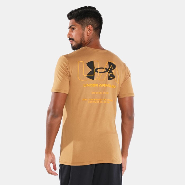 Under Armour Men's Engineered Symbol T-Shirt Blue Under Armour Men's Engineered Symbol T-Shirt Blue image number 1