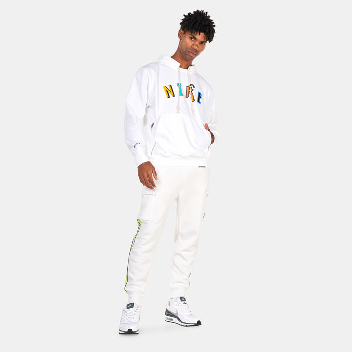 Nike Men's Dri-FIT Standard Issue Pullover Hoodie White image number 2