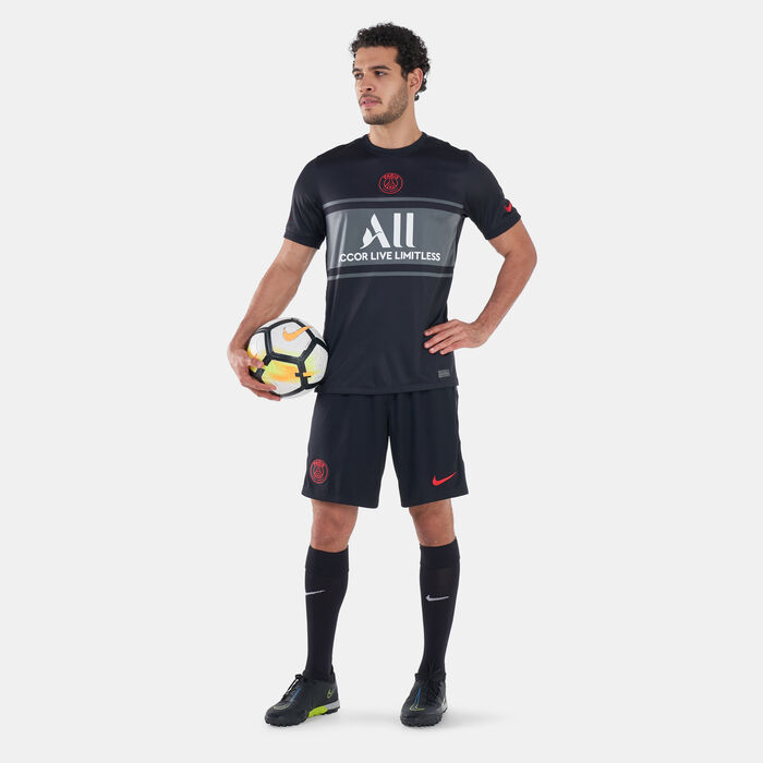 Nike Men's Paris Saint-Germain Stadium Third Shorts - 2021/22 Black Nike Men's Paris Saint-Germain Stadium Third Shorts - 2021/22 Black image number 2