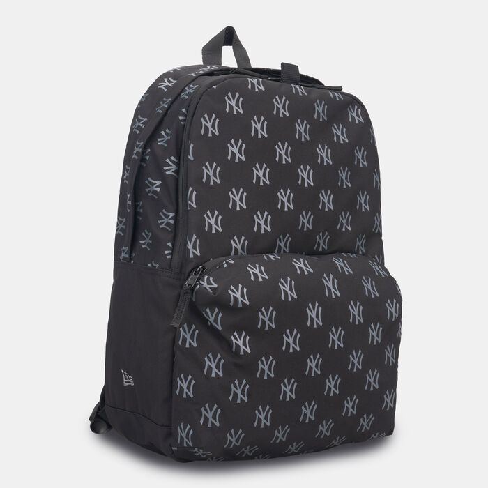 New Era MLB New York Yankees Monogram Stadium Backpack Black New Era MLB New York Yankees Monogram Stadium Backpack Black image number 2