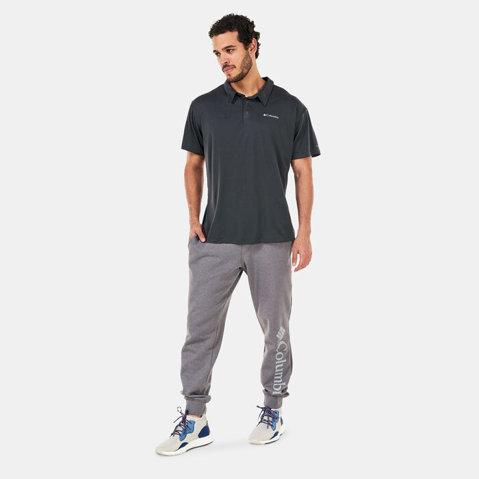 Columbia Triple Canyon™ Tech Polo T-Shirt Black Columbia Triple Canyon™ Tech Polo T-Shirt Black image number 4