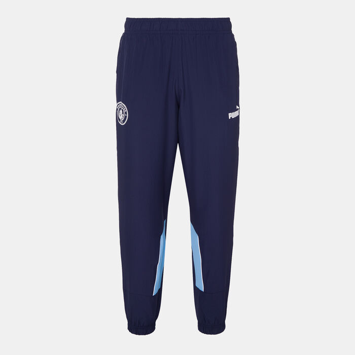 PUMA Men's Manchester City ftblARCHIVE Pants Blue PUMA Men's Manchester City ftblARCHIVE Pants Blue image number 0