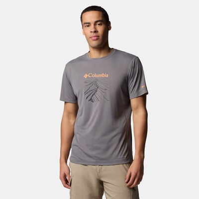 Columbia Men's Zero Rules T-Shirt Grey Columbia Men's Zero Rules T-Shirt Grey