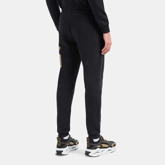 EA7 Emporio Armani Men's Logo Series Sweatpants Black EA7 Emporio Armani Men's Logo Series Sweatpants Black image number 1