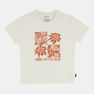 Vans Kids' Tropic Check T-Shirt White