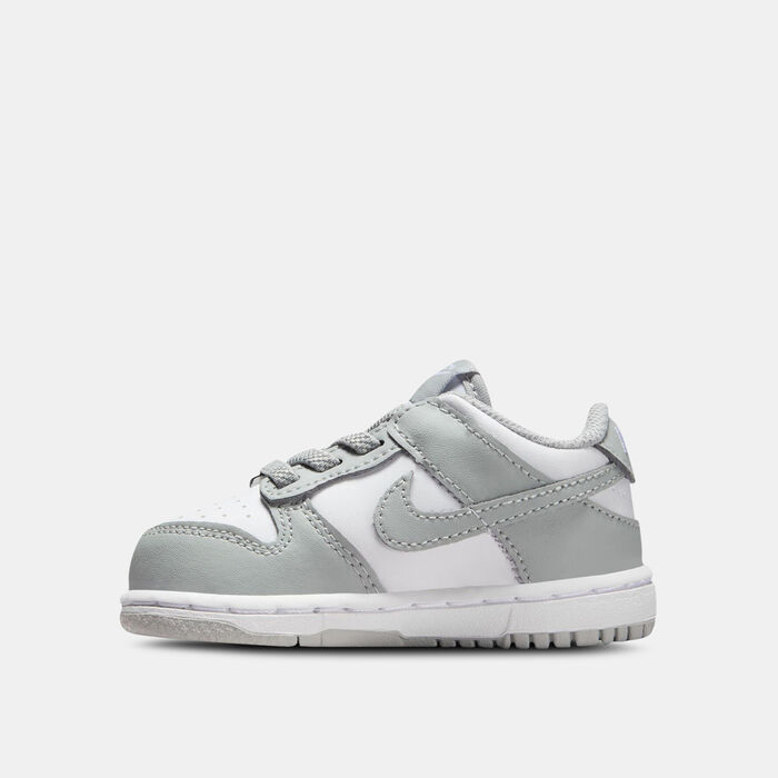 Nike Kids' Dunk Low Shoes Grey Nike Kids' Dunk Low Shoes Grey image number 2