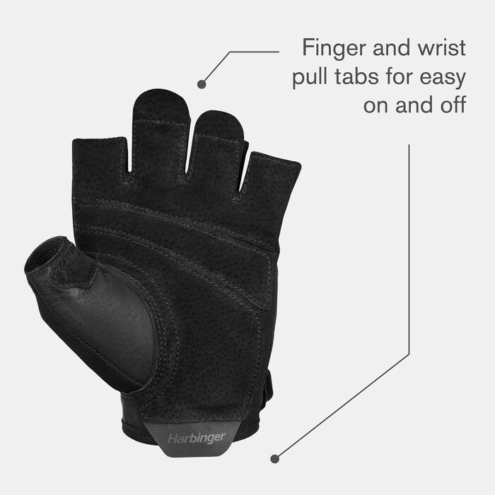 Harbinger Power 2.0 Gloves Black Harbinger Power 2.0 Gloves Black image number 2