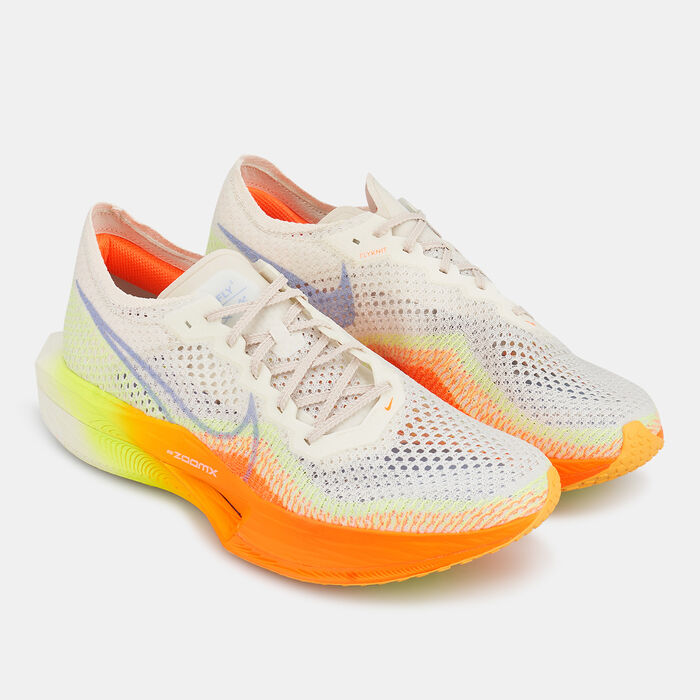 Nike Men's Vaporfly 3 Road Racing Shoes White Nike Men's Vaporfly 3 Road Racing Shoes White image number 2