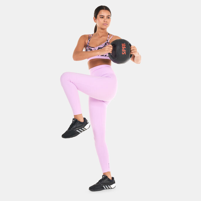 adidas Yoga Essentials Studio Light-Support Allover Print Sports