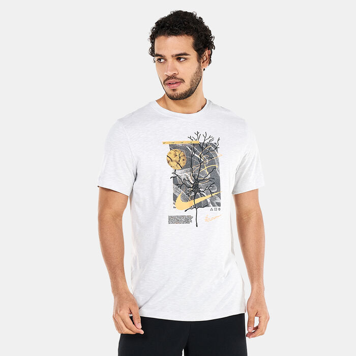 Nike Men's Dri-FIT Wild Clash T-Shirt Grey Nike Men's Dri-FIT Wild Clash T-Shirt Grey image number 0