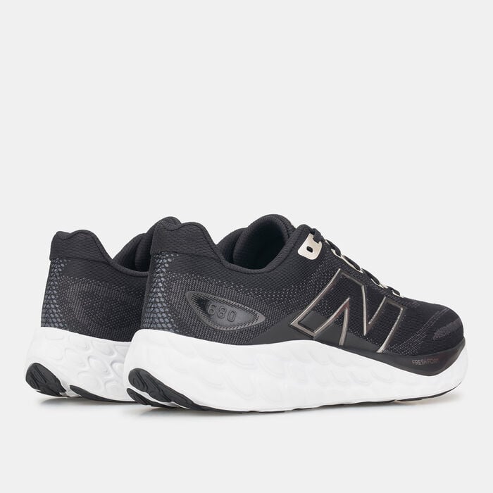 New Balance Women's Fresh Foam 680v8 Running Shoes Black New Balance Women's Fresh Foam 680v8 Running Shoes Black image number 3