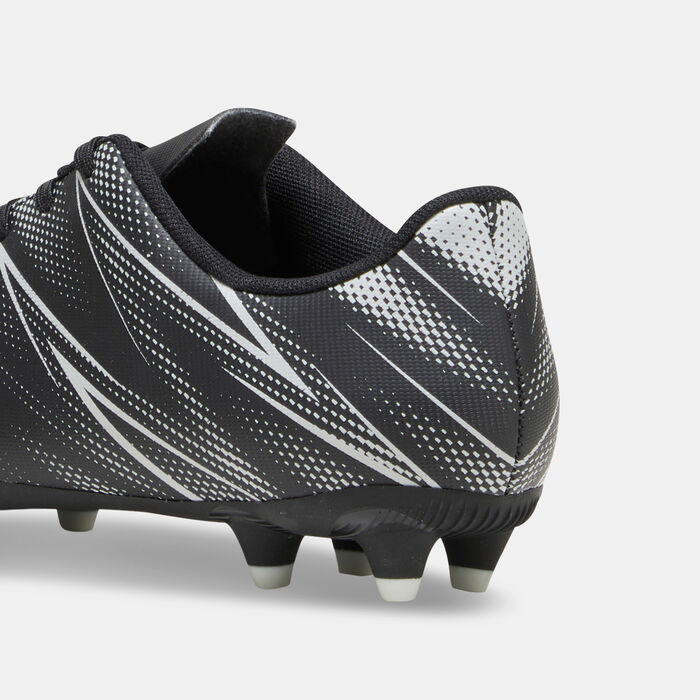 PUMA Kids' ATTACANTO Firm Ground/Artifical Ground Football Shoes Black image number 4