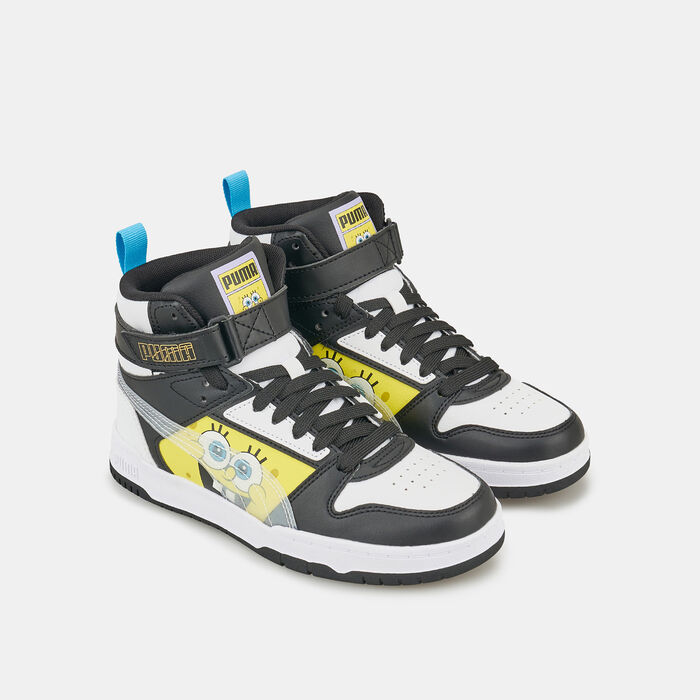 PUMA Kids' x SPONGEBOB RBD Game Shoe (Older Kids) White PUMA Kids' x SPONGEBOB RBD Game Shoe (Older Kids) White image number 1