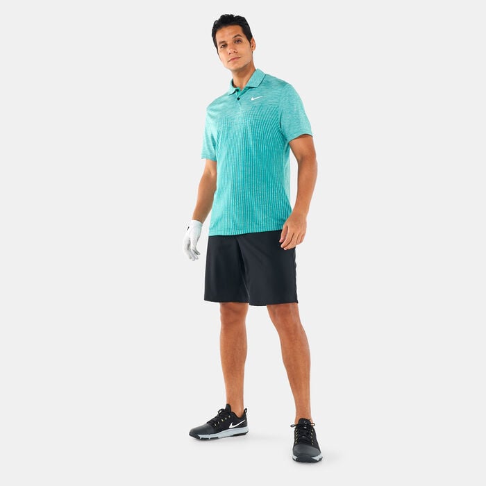 Nike Men's Dri-FIT ADV Vapor Engineered Jacquard Polo Shirt Green Nike Men's Dri-FIT ADV Vapor Engineered Jacquard Polo Shirt Green image number 2