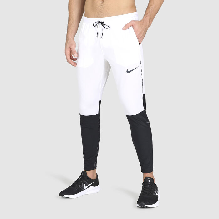 Nike Men's Swift Running Tights White Nike Men's Swift Running Tights White image number 0