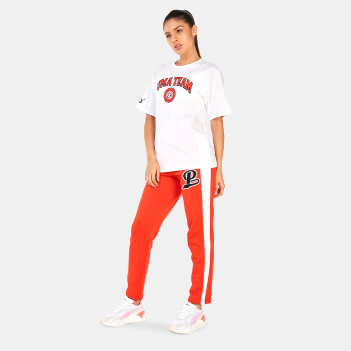 PUMA Women's Team Sweatpants Red image number 2