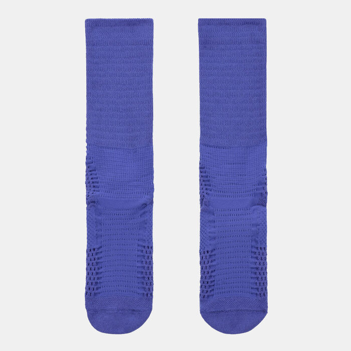 Jordan Unicorn Dri-FIT ADV Cushioned Crew Socks (1 Pair) Purple Jordan Unicorn Dri-FIT ADV Cushioned Crew Socks (1 Pair) Purple image number 0