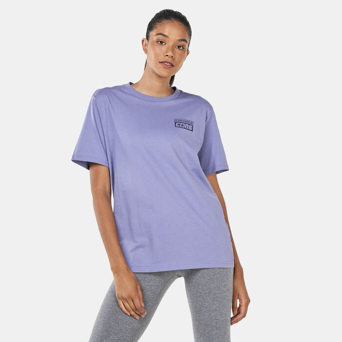 Converse Men's CONS Graphic T-Shirt Purple image number 0