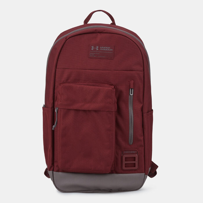 Under Armour UA Halftime Backpack Red Under Armour UA Halftime Backpack Red image number 0