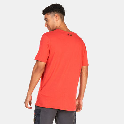 Under Armour Men's Sportstyle Logo T-Shirt Red