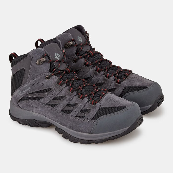 Columbia Men's Crestwood™ Mid Waterproof Hiking Boot Blue Columbia Men's Crestwood™ Mid Waterproof Hiking Boot Blue image number 1