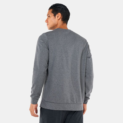 Nike Men's Dri-FIT Training Crew Sweatshirt Grey