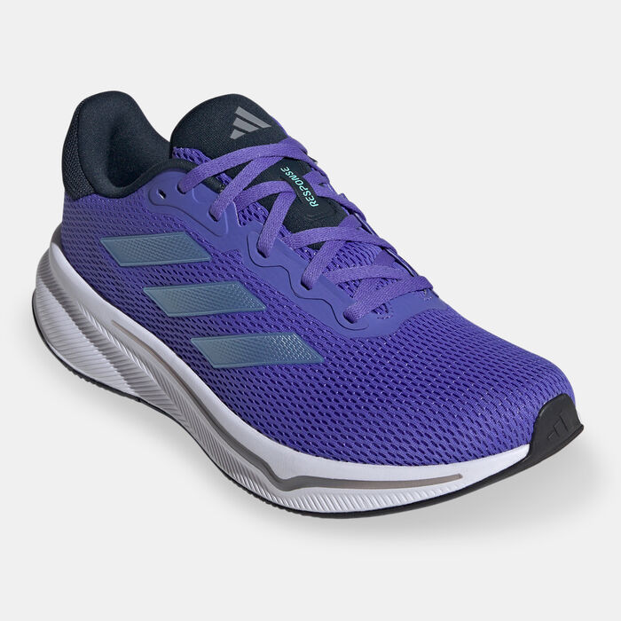 adidas Men's Response Shoes Blue adidas Men's Response Shoes Blue image number 1