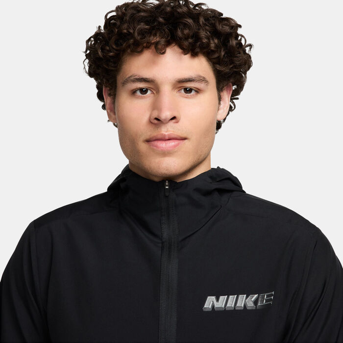 Nike Men's Form Dri-FIT Versatile Training Jacket Black image number 2