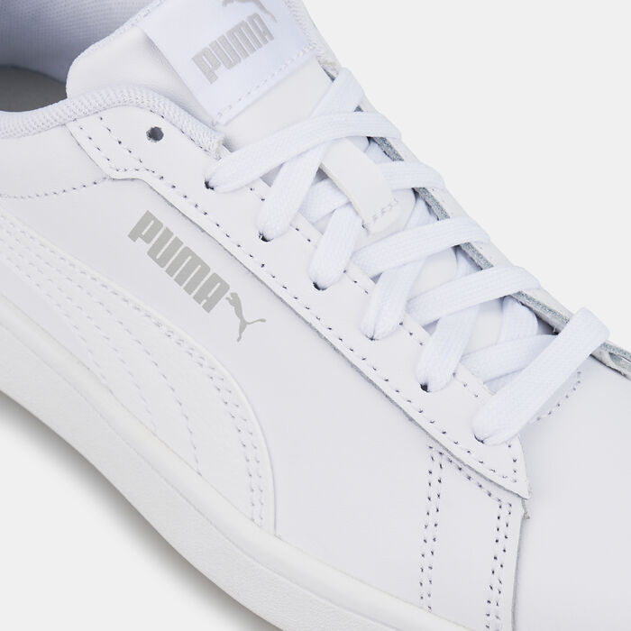 PUMA Kids' Smash 3.0 Jr Shoe White image number 4