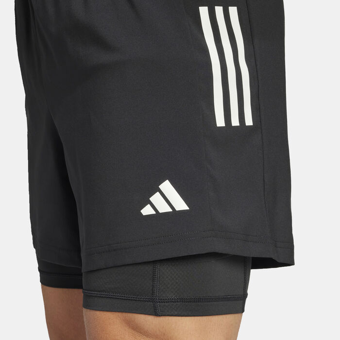 adidas Men's Own The Run 2-In-1 Shorts Black adidas Men's Own The Run 2-In-1 Shorts Black image number 3